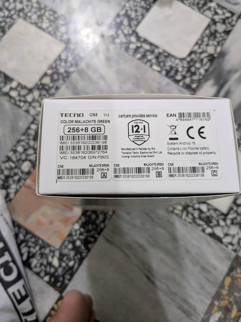 Tecno camon 50 6