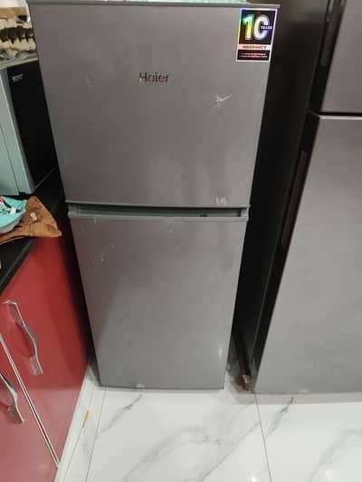 haier double door fridge 7 cu. ft