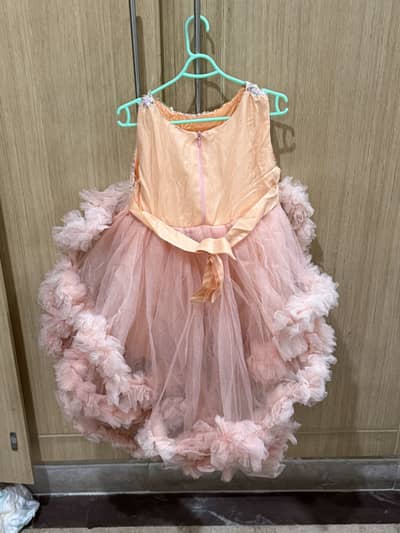 2 Sleeveless peach tail net Maxies