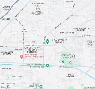 1 KANAL PLOT AVAILABLE FOR SALE IN LDA AVENUE 1 BLOCK H IN AVERY HOT LOCATION OF LAHORE