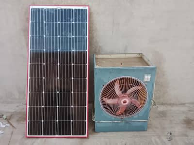 air coller and solar plate