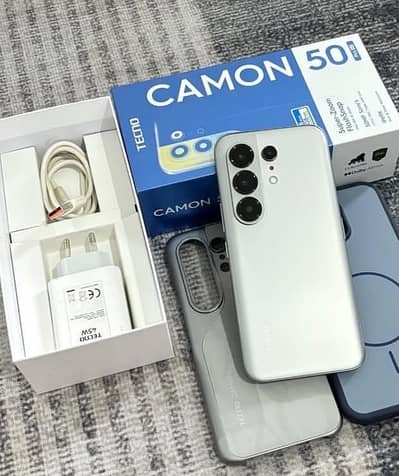 Tecno comon 50 pro 12/256, complete box urgent sale 11 months warranty