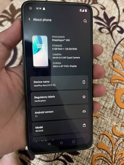 One Plus Nord N10