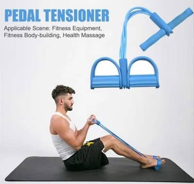 Tummy Trimmer Resistance Band | Pedal Exerciser for Men & Women
