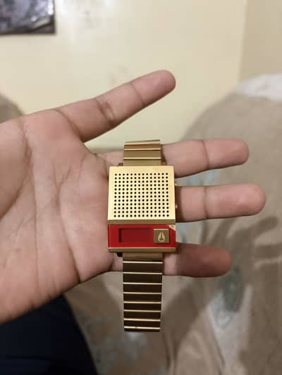 Nixon Dork Too Watch Gold