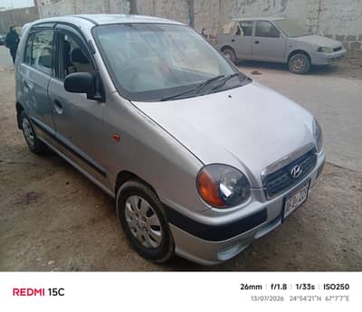 full original Hyundai Santro executive 2004 tow pis touch up