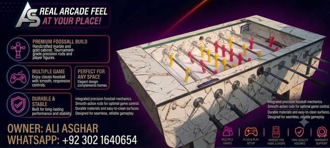 baba Foosball table Game