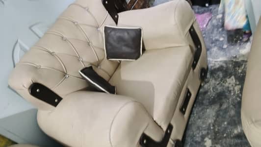 six sitters sofa good condition