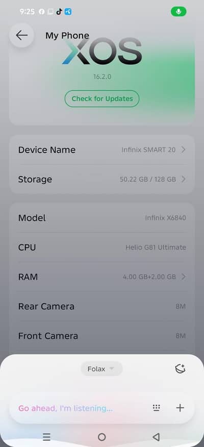 Infinix Smart 20