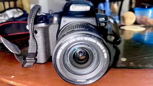 Canon EOS 77D DSLR Camera With 18-55mm & 55-250mm Lens