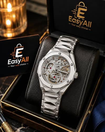  Premium Skeleton Luxury Watch   Price: Rs. 3,299 Only