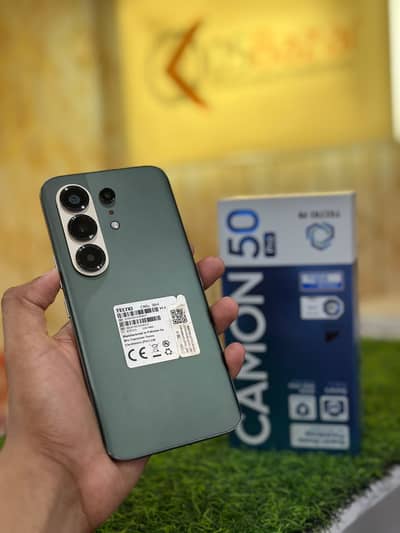 Tecno Camon 50 Pro 8GB Ram 256GB Storage With Box & 45W Fast Charger