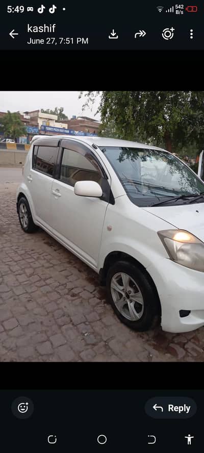 Toyota Passo like new car Rabta num 0321-220-55-70