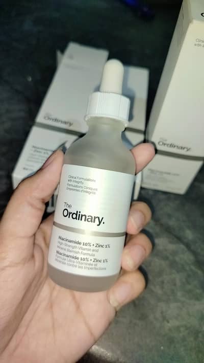 the ordinary niacinamide and zinc serum 60 ml. Imported from Canada.