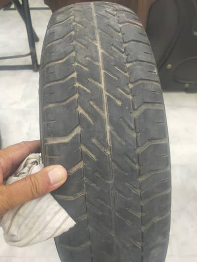 13 rim size k 2 tyres one general and other yokohama