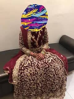 luxury mahroom bridal dress