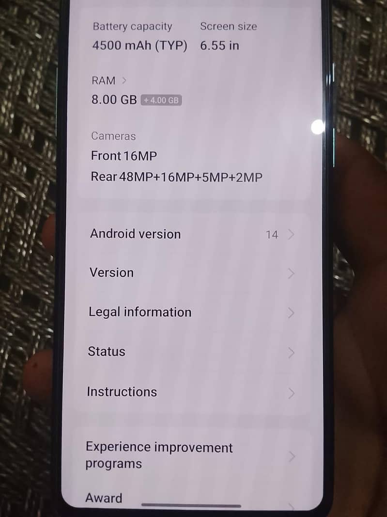One Plus 8T 7