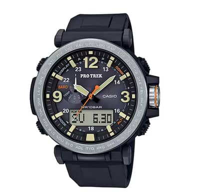 Casio protrek 600 solar triple sensor barometer compass altimeter thrm