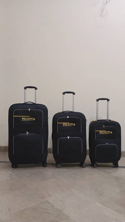 4 Wheel Hand Carry Travel Bag Set of 3