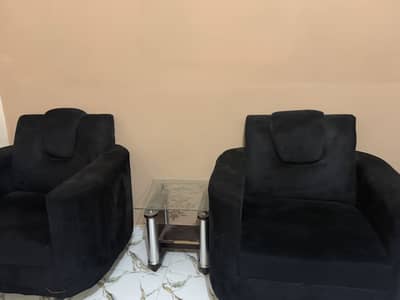 Sofa set with one table