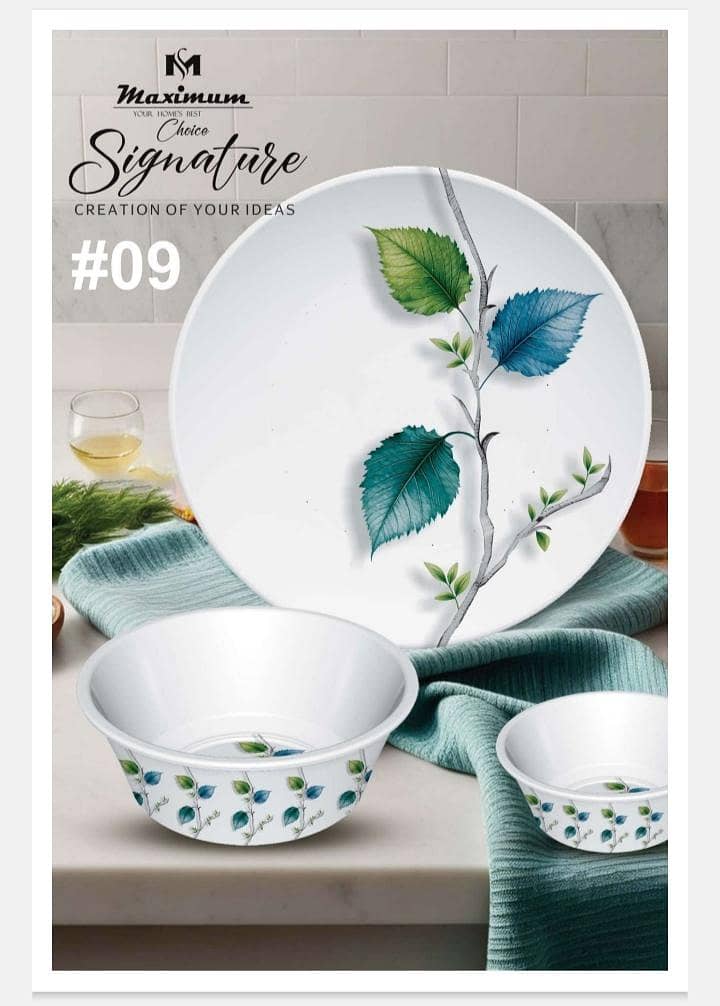 Maximum Dinner sets 12