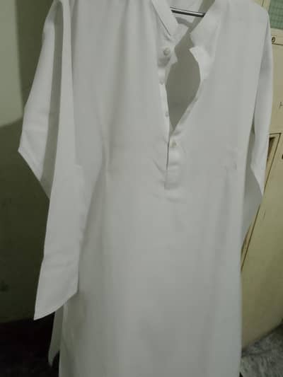 white dress new condition,for,9,10 year kid