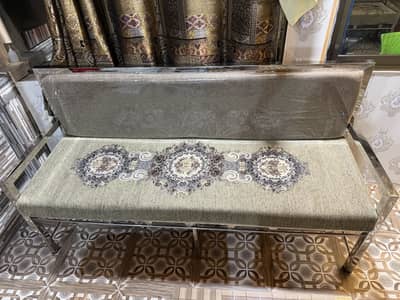 SS steel sofa set. . brand new.