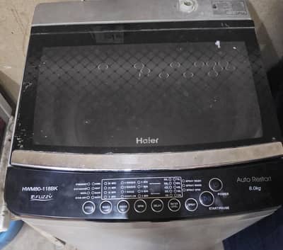 Haier washing machine