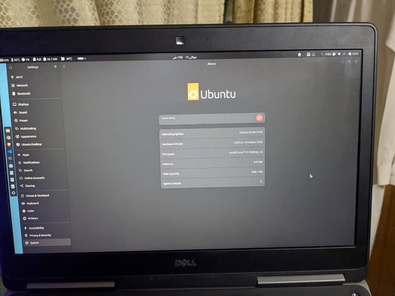 Dell i7 7th Generation | NVIDIA GPU 3