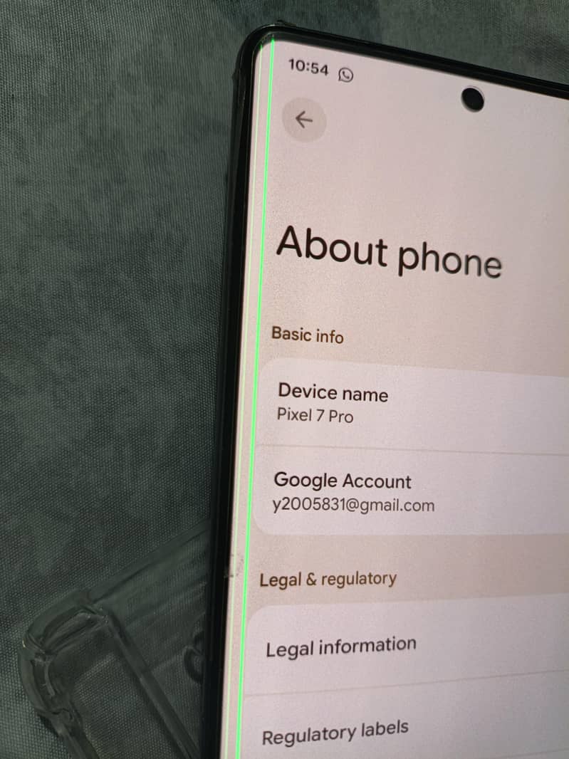 Google Pixel 7 Pro 12