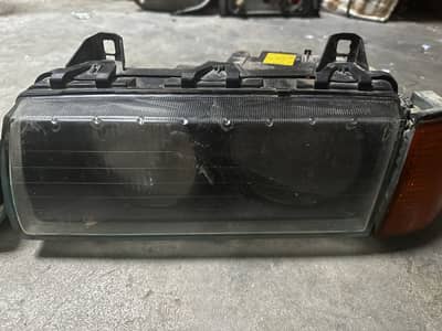 BMW E36 headlights and backlights perfect for project.