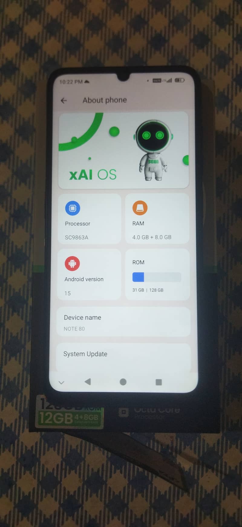 SEGO Note 80 0