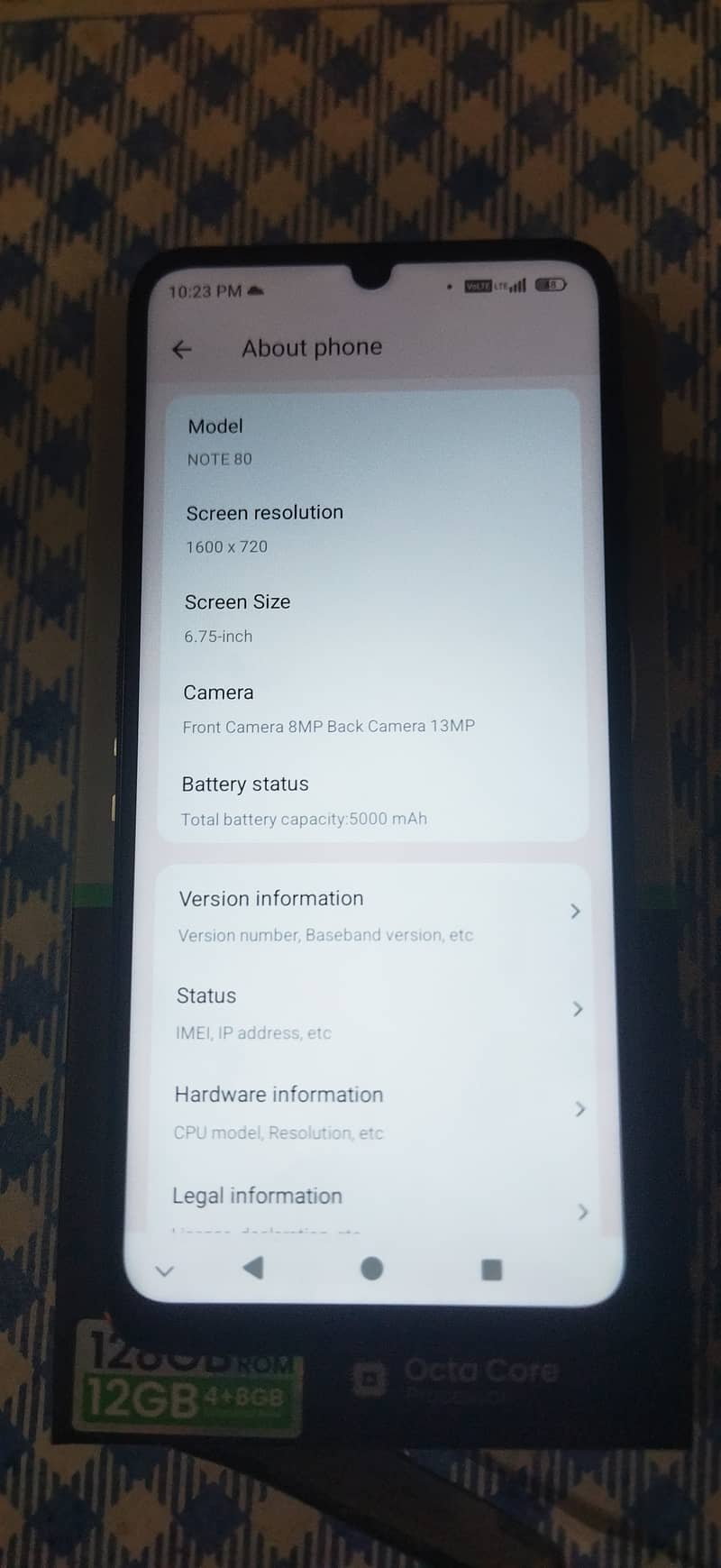 SEGO Note 80 1