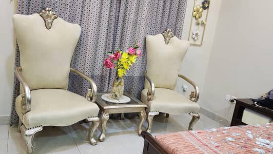 2 Chairs with Table for Sale