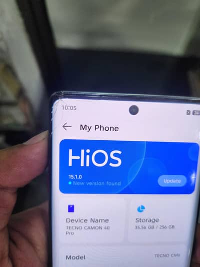 Tecno CAMON 40 Pro. (8+8 /256gb)  installment wala phone h block h