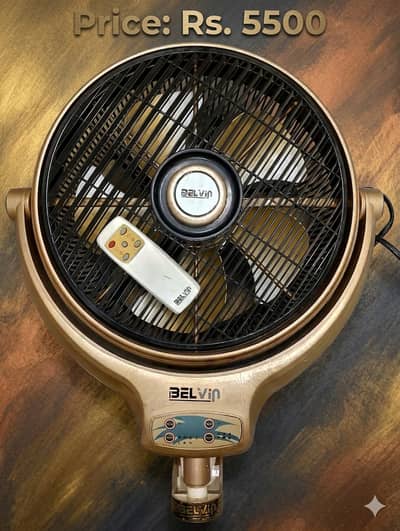 Belvin Wall Fan (9/10 Condition) Urgent Sale
