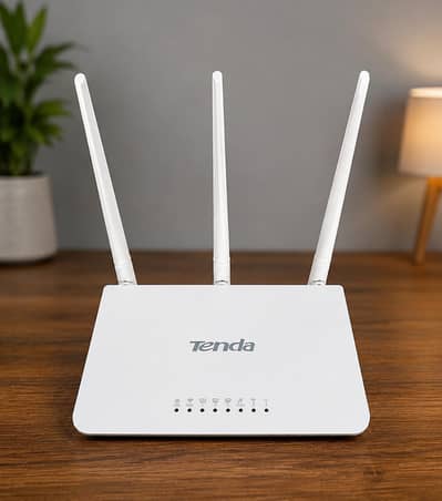 Tenda N300 WiFi Router Used Condition with free Wi-Fi Cable