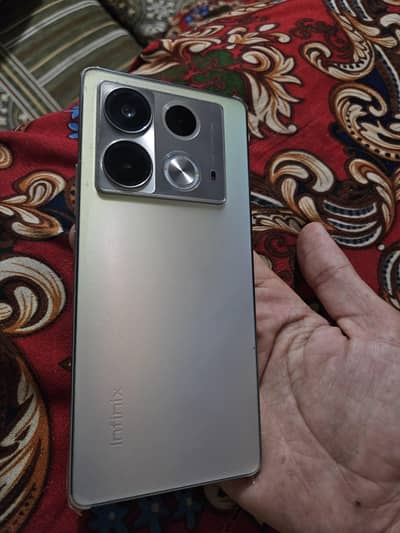 Infinix Note 40 with box and 45w original charger