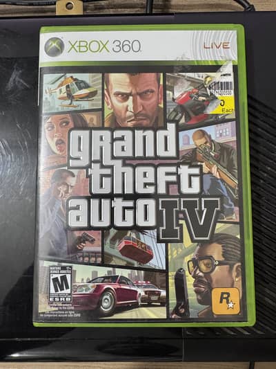 Gta IV Xbox 360 Original Cd