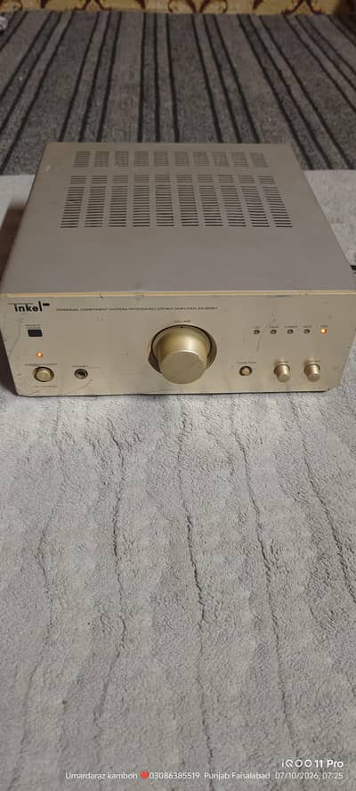 inkel  AX858V integrated stereo amplifier 220 total original