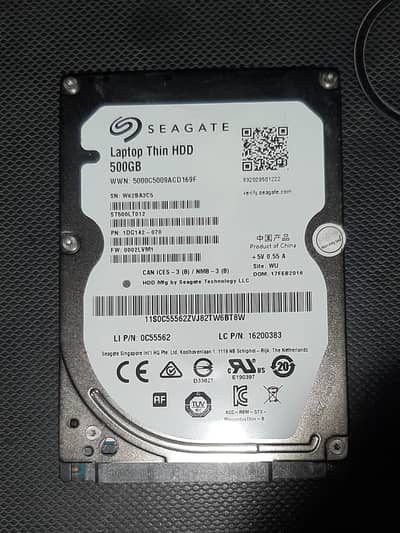500gb Seagate HDD