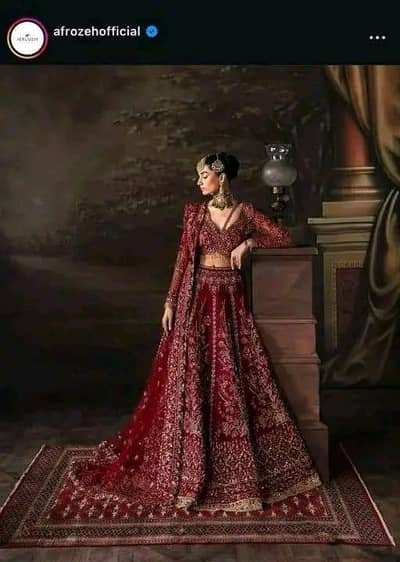 Afrozeh lehnga