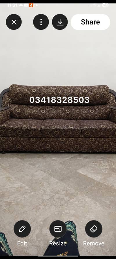 6seater sofa set