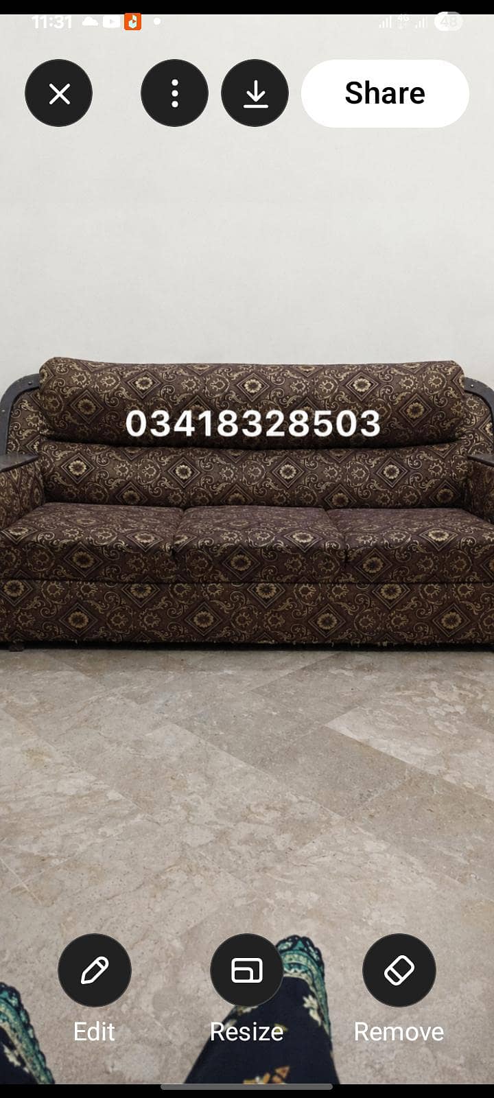 6seater sofa set 0