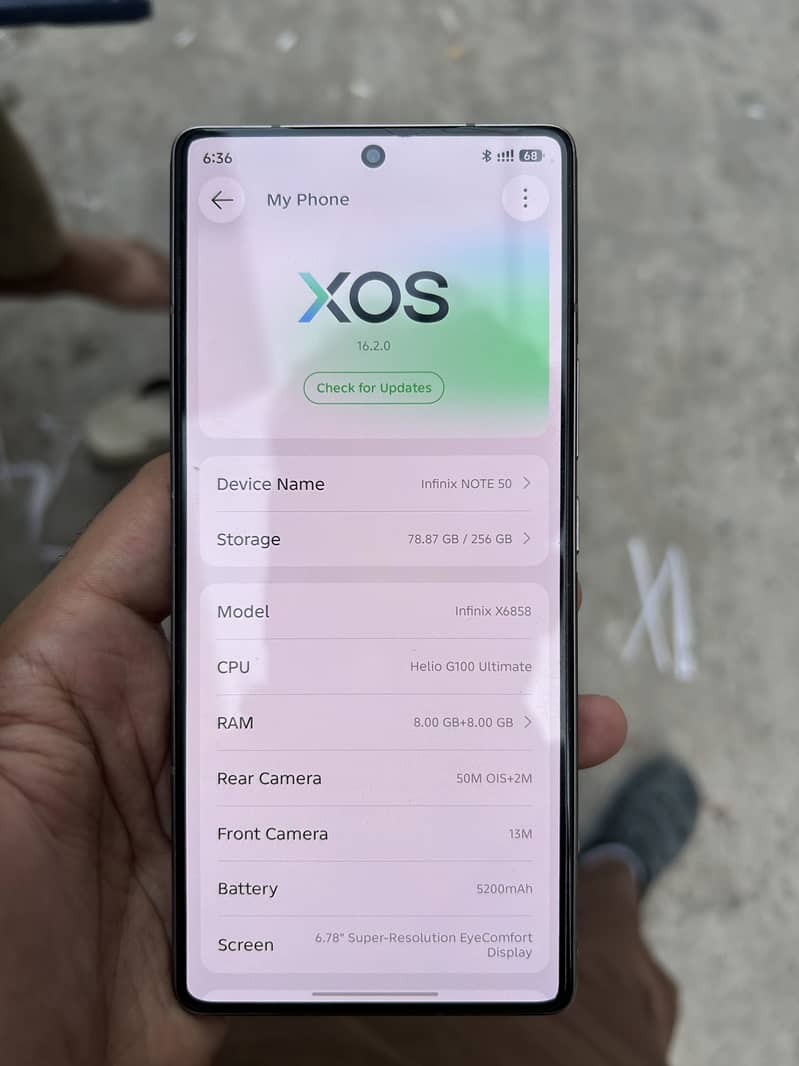 Infinix Note 50 6
