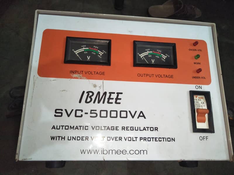 automatic voltage steplizer 1year use 0