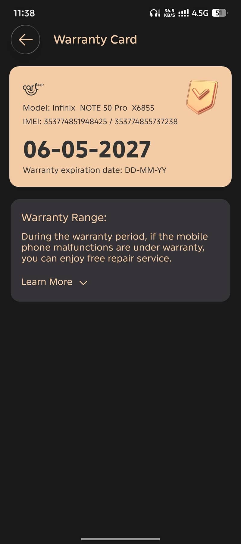Infinix Note 50 Pro 1