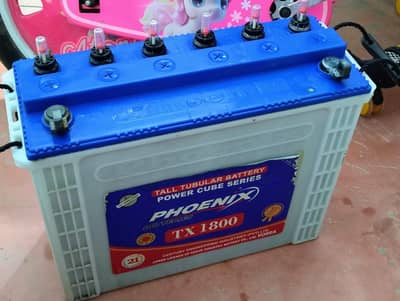 Phoenix Tall Tubeler Battery 12v 185AH 20HRS