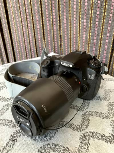 Canon EOS 60D DSLR+75-300mm Lens | Original Accessories