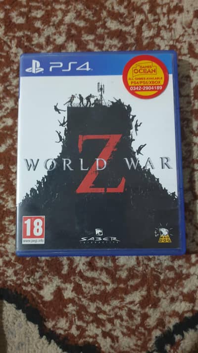 World War Z - Ps4 - Used
